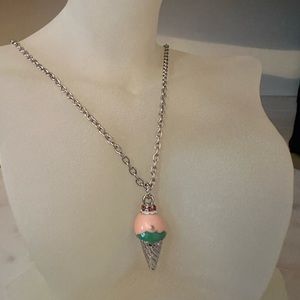 Ice cream pendant necklace (new)